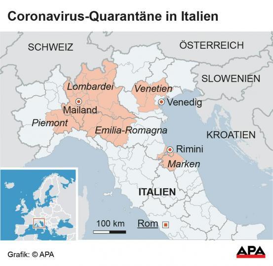 Italien Weitet Coronavirus Sperrgebiete Drastisch Aus